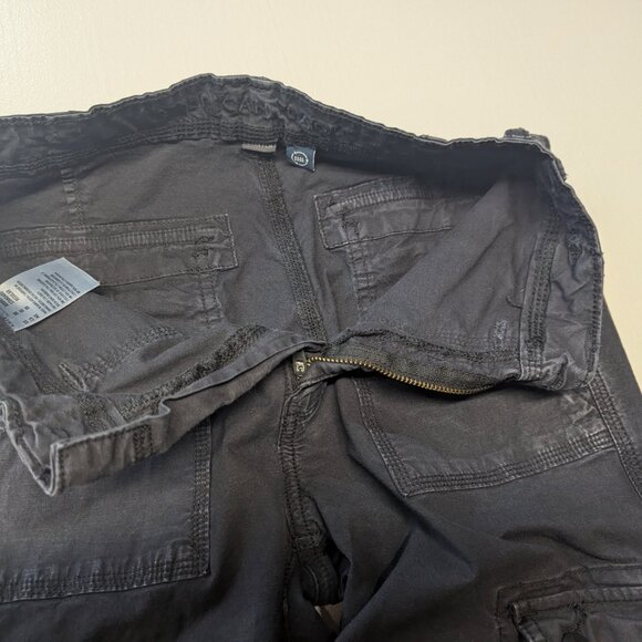 American Eagle Smokey Dark Blue Blue Size 00 Cargo Jogger Pants - Picture 4 of 15